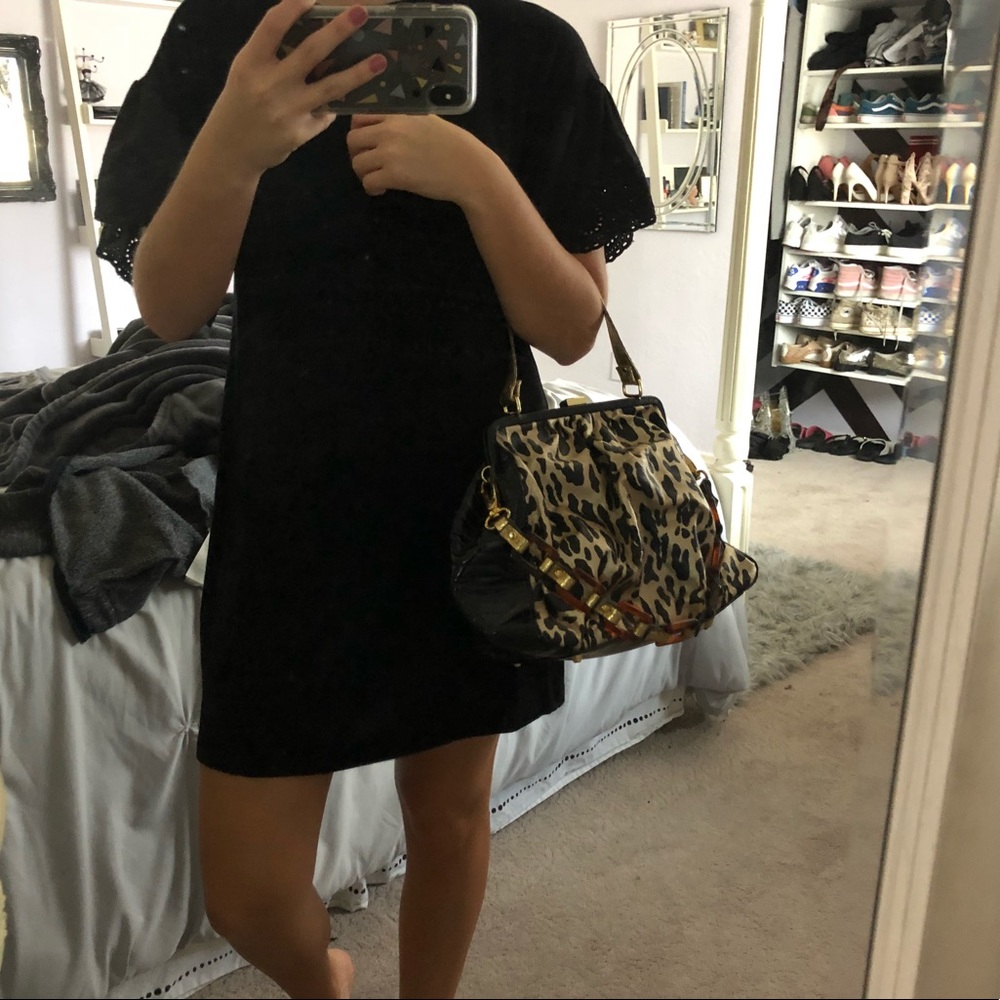 Betsy Johnson | leopard print purse